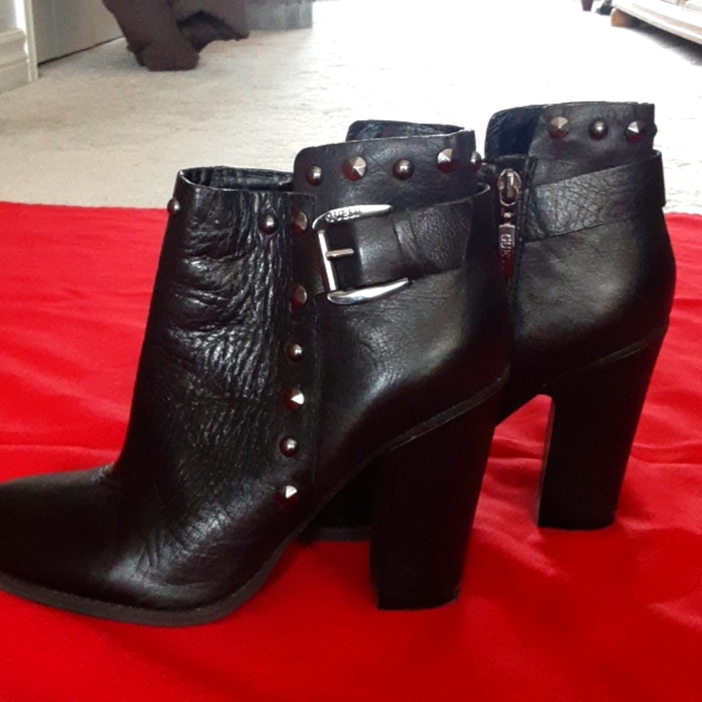 Guess Side Zip Booties